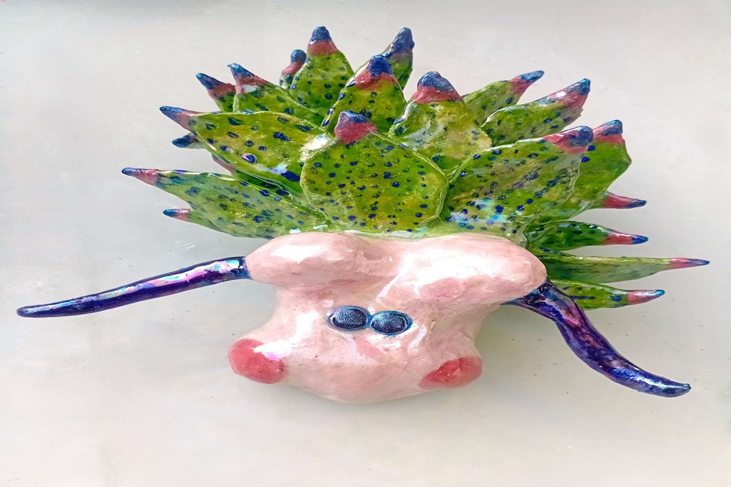 Monica Fergus - Leaf Sheep sea slug