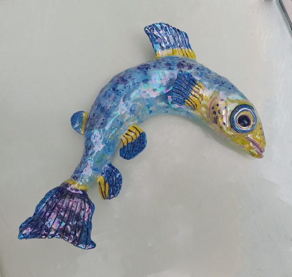 Monica Fergus - Leaping Salmon