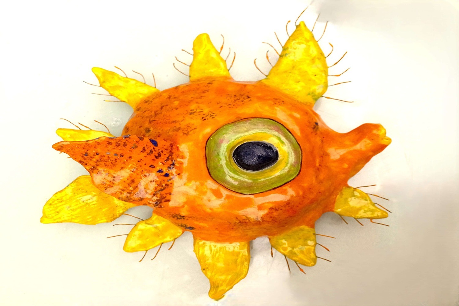 Monica Fergus - Plankton - Slender Sunfish larva