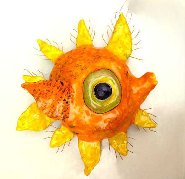 Monica Fergus - Plankton - Slender Sunfish larva